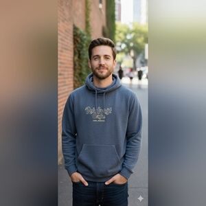 RAINFOREST Orlando Men's Gray Hoodie Size XL (EUC)